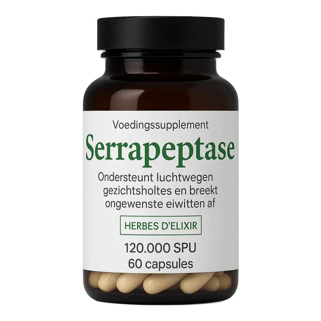 Serrapeptase 60 capsules – 120.000 spu - Image 3