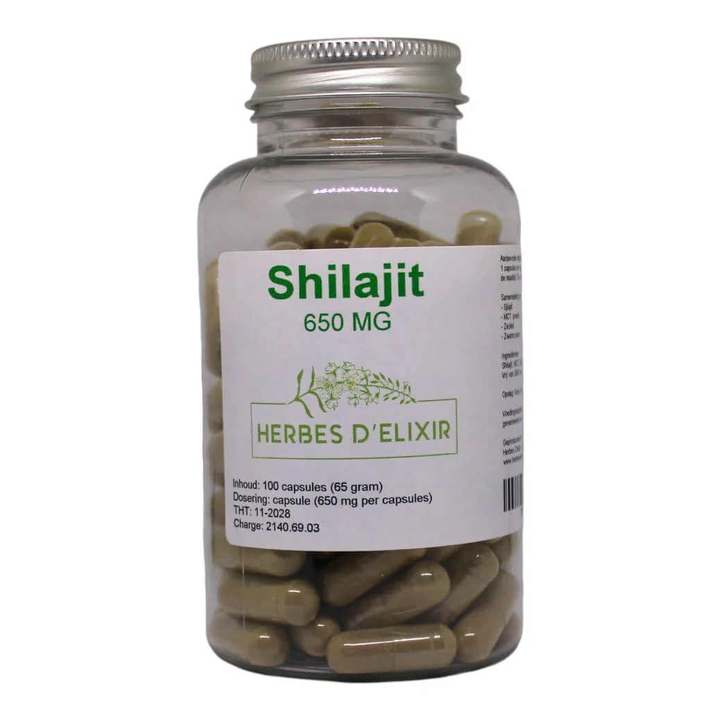 Shilajit capsules – 650 mg – 100 capsules